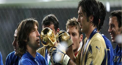 بوفون يودع بيرلو ويتمنى له حظا سعيدا 